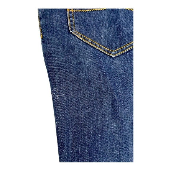 ARMANI Jeans vintage blue denim pants, low waist, regular fit indigo zip up 28 - Picture 15 of 15